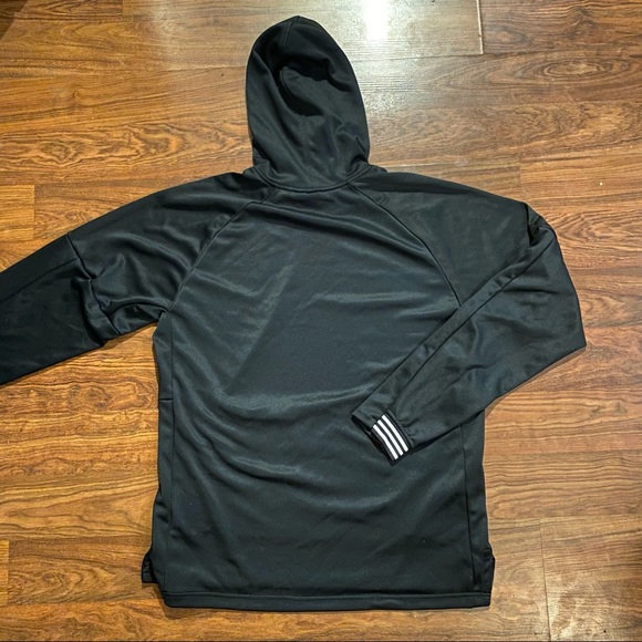 NWOT - ADIDAS MENS RUNNING HOODIE - 🔥 TOP CENTER LOGO 🔥- SZ M - Picture 4 of 9